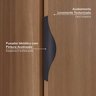 Guarda-Roupa Modulado 7 Portas 4 Peças Hera CabeCasa MadeiraOriginals - 6