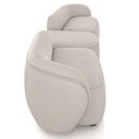 Ver imagem 7 de Sofá 3 Lugares para Sala Living Orgânico com Puff 302cm Luft P08 Veludo Bege - Lyam Decor