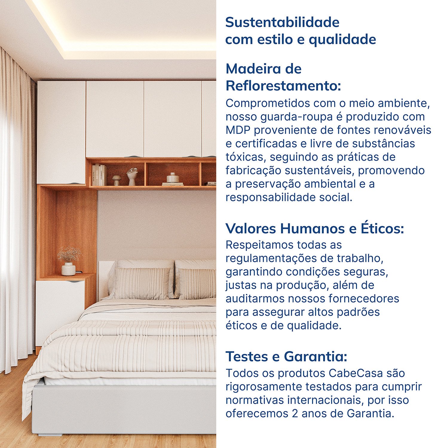 Guarda-roupa Modulado 7 Portas 4 Peças Hera Cabecasa Madeiramadeira - 13
