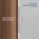 Ver imagem 6 de Guarda-Roupa Modulado 7 Portas 4 Peças Hera CabeCasa MadeiraOriginals Marrom/Louro/Algodão/Cinza