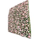Ver imagem 1 de Jardim Vertical Flores Rosas Artificiais Muro de Flor