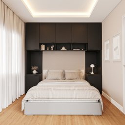 Guarda-roupa Modulado 7 Portas 4 Peças Hera CabeCasa MadeiraMadeira - 1