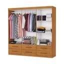Ver imagem 3 de Guarda Roupa 6 Portas 6 Gavetas e Espelho Unique -grand Line