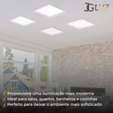 Ver imagem 4 de Kit 40 Painel de Embutir Led 18w Quadrado 3000k 4000k 6500k - Branco - Bco Frio 6500k - 110v/220v