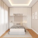 Ver imagem 1 de Guarda-Roupa Modulado 7 Portas 5 Peças Hera CabeCasa MadeiraOriginals Branco/Algodão/Cinza
