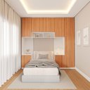 Ver imagem 1 de Guarda-Roupa Modulado 7 Portas 5 Peças Hera CabeCasa MadeiraOriginals Branco/Algodão/Louro/Cinza