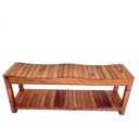 Ver imagem 2 de Banco Recamier Sapateira - 2 Lugares Madeira Maciça