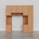 Ver imagem 5 de Guarda-Roupa Modulado 7 Portas 5 Peças Hera CabeCasa MadeiraOriginals Marrom/Louro/Cinza