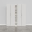 Ver imagem 5 de Guarda-roupa Modulado 4 Portas 3 Peças Hera CabeCasa MadeiraOriginals