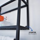 Ver imagem 4 de Prateleira Porta Toalha em Tela para Banheiro e Lavabo