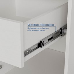 Guarda-roupa Modulado 2 Portas 3 Peças Hera CabeCasa MadeiraMadeira - 9