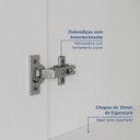 Ver imagem 7 de Guarda-roupa Modulado 2 Portas 3 Peças Hera CabeCasa MadeiraOriginals