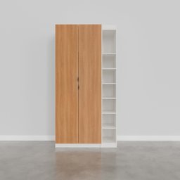 Guarda-roupa Modulado 2 Portas 3 Peças Hera CabeCasa MadeiraMadeira - 5