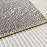 Tapete Redondo Sisal Sintético Cinza Ø135cm Antiderrapante - 4