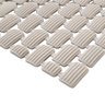 Tapete para Banheiro Deck para Box Plus Bege 40x73cm Kapazi - 3