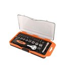 Ver imagem 1 de Conjunto de Pontas e Soquetes 38 Peças  Wokin Tools