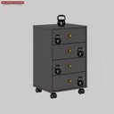 Ver imagem 7 de Kit 2 Gaveteiros 4 Gavetas Presence