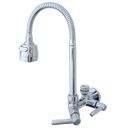 Ver imagem 4 de 2162 C80 Torneira Gourmet Bica Móvel para Parede Cozinha Saída Filtro 1/4 ou Purificador 1/2