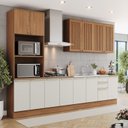 Ver imagem 1 de Cozinha Completa 6 Peças com Torre Quente Yasmin Espresso Móveis