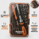 Ver imagem 4 de Conjunto de Bits e Soquetes 42 Peças Wokin Tools