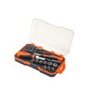 Ver imagem 1 de Conjunto de Bits e Soquetes 42 Peças Wokin Tools