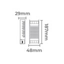 Ver imagem 2 de Fonte de Alimentação Chaveada Nordecor Dimerizável 12v 5a - 60w 220v Unica 7082