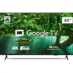 Smart TV 65 Philips 4K 65PUG7408 Google TV Bluetooth - 1