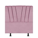 Ver imagem 1 de Cabeceira para Cama Box Solteiro 90 Cm Bélgica:rosa Bebe