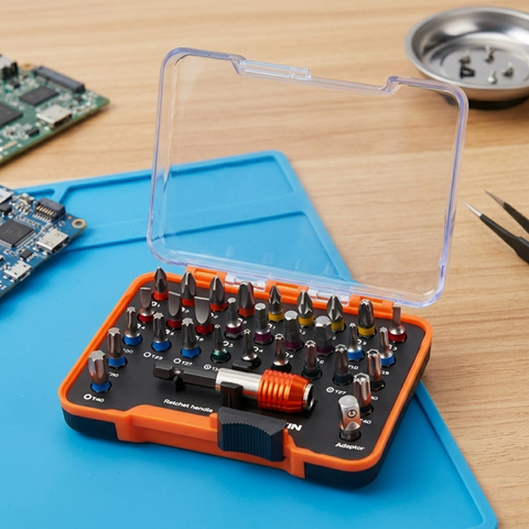 Conjunto de Bits de Chaves Diversas 32 Peças Wokin Tools