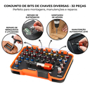 Ver imagem 3 de Conjunto de Bits de Chaves Diversas 32 Peças Wokin Tools