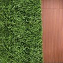 Ver mais imagens de Kit 17 Painéis de Jardim Vertical Artificial Luxo para Área Gourmet e Parede Verde
