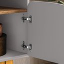 Ver imagem 4 de Rack Ilhabela Off-white com Cinamomo - Bechara