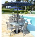 Ver imagem 2 de Conjunto para Jardim com 1 Mesa Macae 4 Cadeiras Angra e 1 Ombrelone