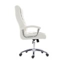 Ver imagem 4 de Kit 4 Cadeiras Escritório Presidente Ergonômica NR17 Corino Mola Ensacada