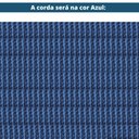Ver imagem 3 de Mesa De Centro Saibi Ozki 120 Cm Madeira Eucalipto Cedro Corda Plana Azul E Tampo De Vidro