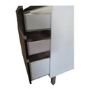 Ver imagem 4 de GABINETE P/ PIA 2 METROS 100% MDF PUXADOR ALUMÍNIO OFERTA BRANCO PASSE BEM 67
