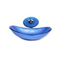 Ver imagem 1 de Cuba de Vidro Oval Chanfrada 46cm com Válvula Click