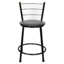 Ver imagem 2 de Banqueta Baixa Epoxi Preta:preto