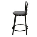 Ver imagem 3 de Banqueta Baixa Epoxi Preta:preto