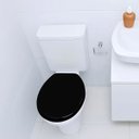 Ver imagem 7 de Tampa Assento Sanitário Universal para Vazo Oval -soft Astra Cor Preto