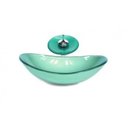 Ver imagem 1 de Cuba de Vidro Oval Chanfrada 46cm