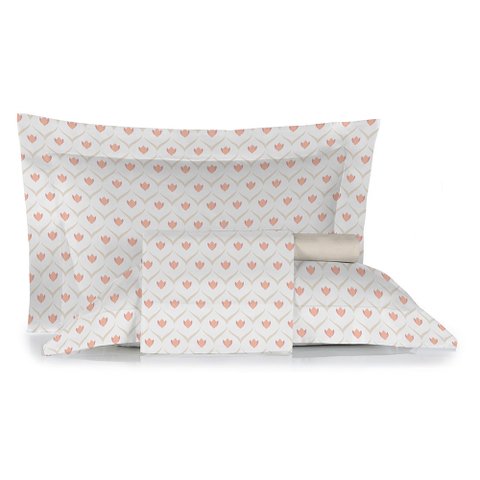 Jogo de Cama King Size Algodão 300 Fios 4 Pçs Estampa Estilo