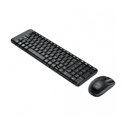 Kit Mouse e Teclado Logitech Mk220 sem Fio Pto - 4