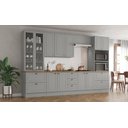 Ver imagem 2 de Cozinha Modulada Americana 03 Cinza - Henn