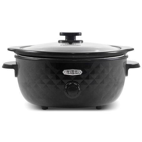 Elite Gourmet Mst-1234b## Slow Cooker 6qt Preto Diamond