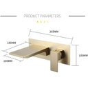 Ver imagem 6 de Torneira Banheiro e Lavabo de Parede Monocomando - Cromado