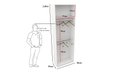Ver imagem 3 de Armário Arara Dupla M2 100% Mdf (closet Lojas Organizador) Vetorial Móveis