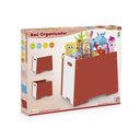 Ver imagem 3 de Caixa Organizadora Infantil Bau 70 Litros MDF Vermelho com Tampa Porta Brinquedos Quarto Crianca