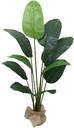 Ver imagem 1 de Árvore Planta Verde Bananeira 160cm Realista