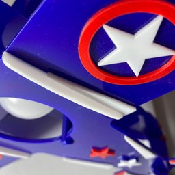 Pendente Avião Infantil em Acrílico Azul – Iluminação Led, Bivolt, Soquete E27 - 6